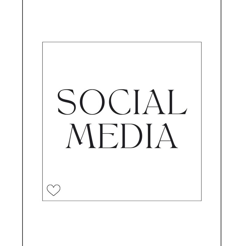 social media icon - links to social media examples page